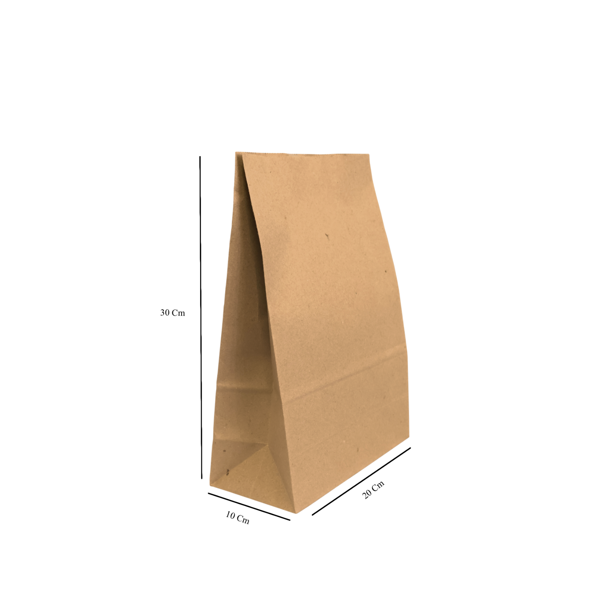 Bolsa de Papel Kraft Modelo GGK3STD