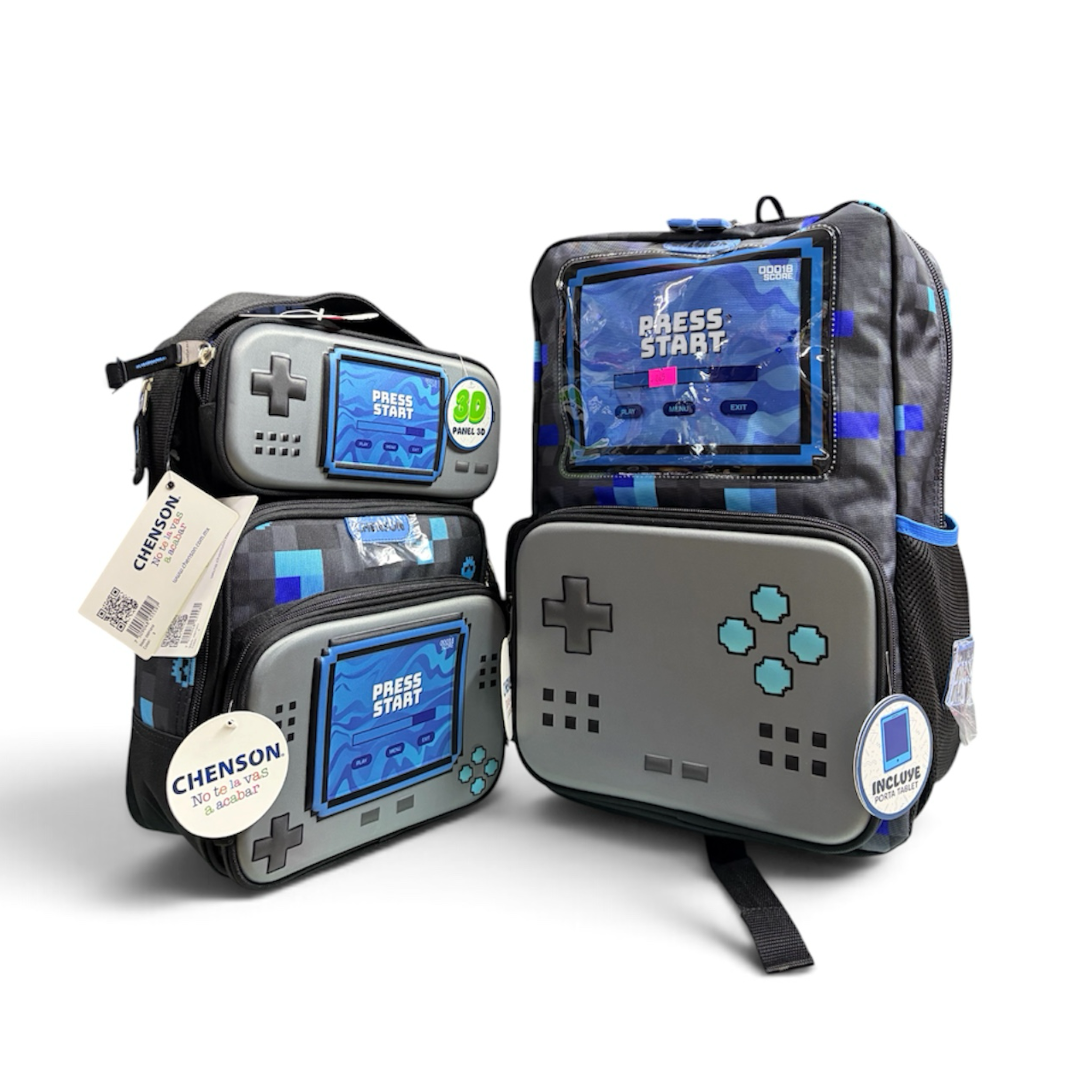 Combo Escolar Videojuegos CHENSON