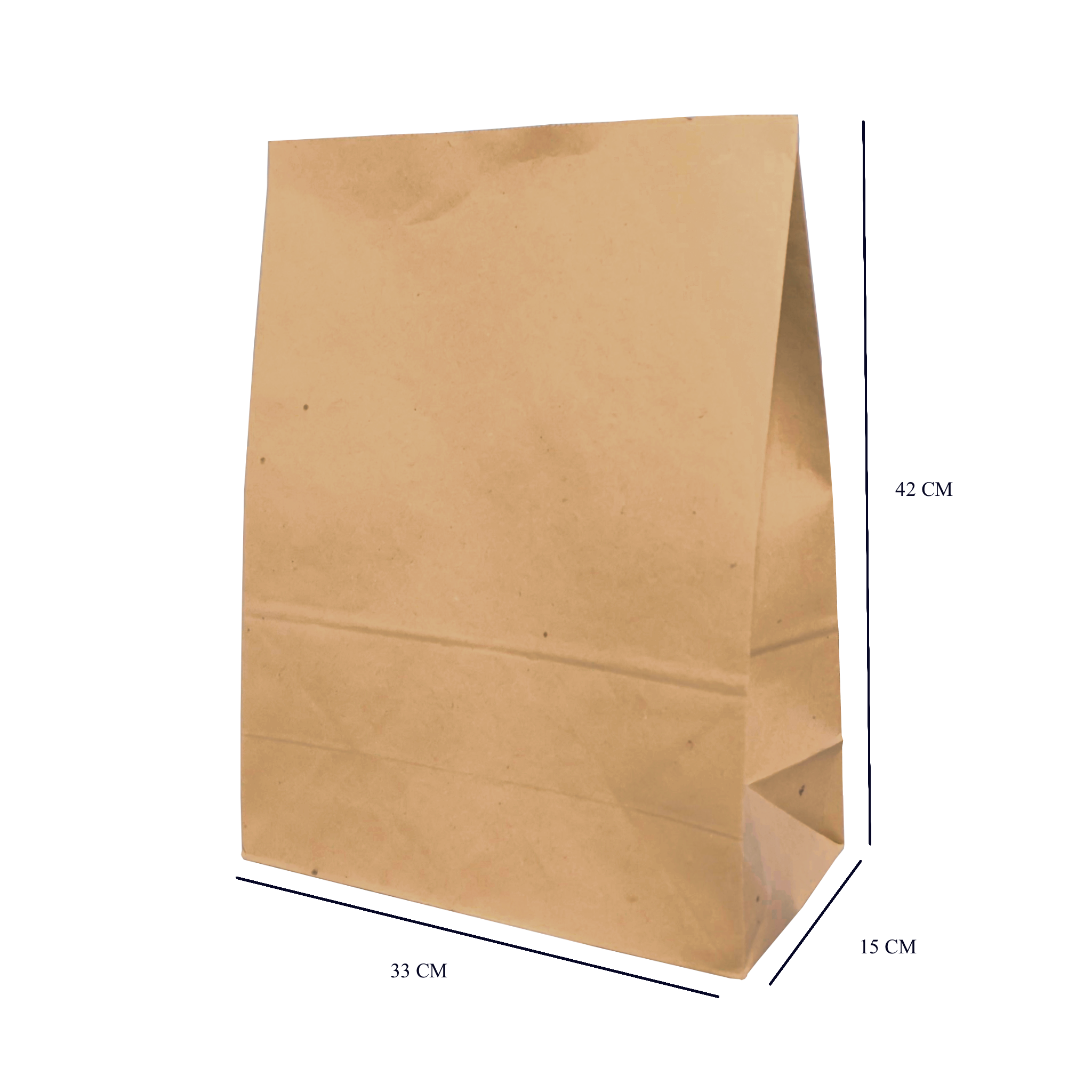 Bolsa de Papel Kraft Modelo GGK1STD