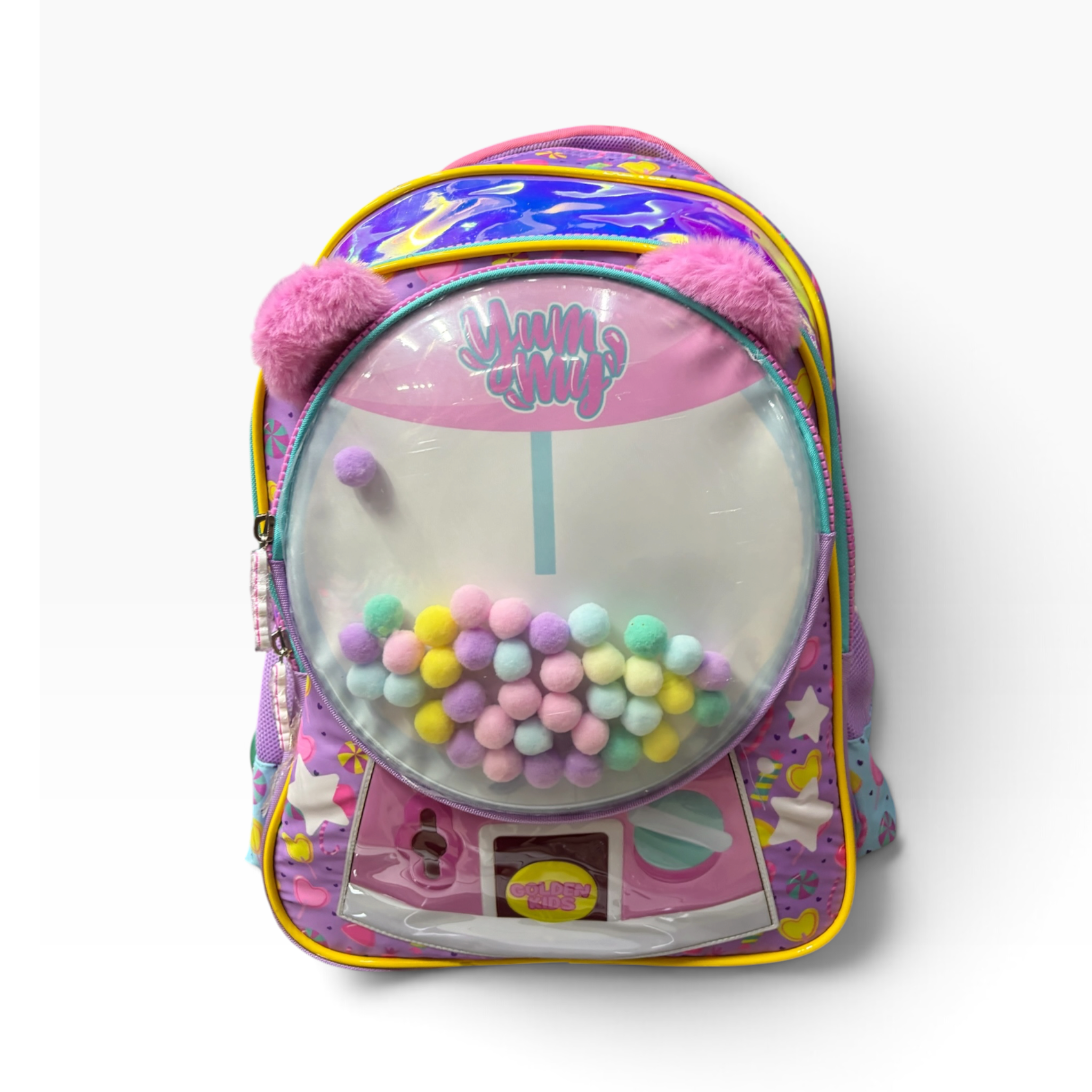 Combo Infantil Maquinita de Chicles GOLDEN STAR