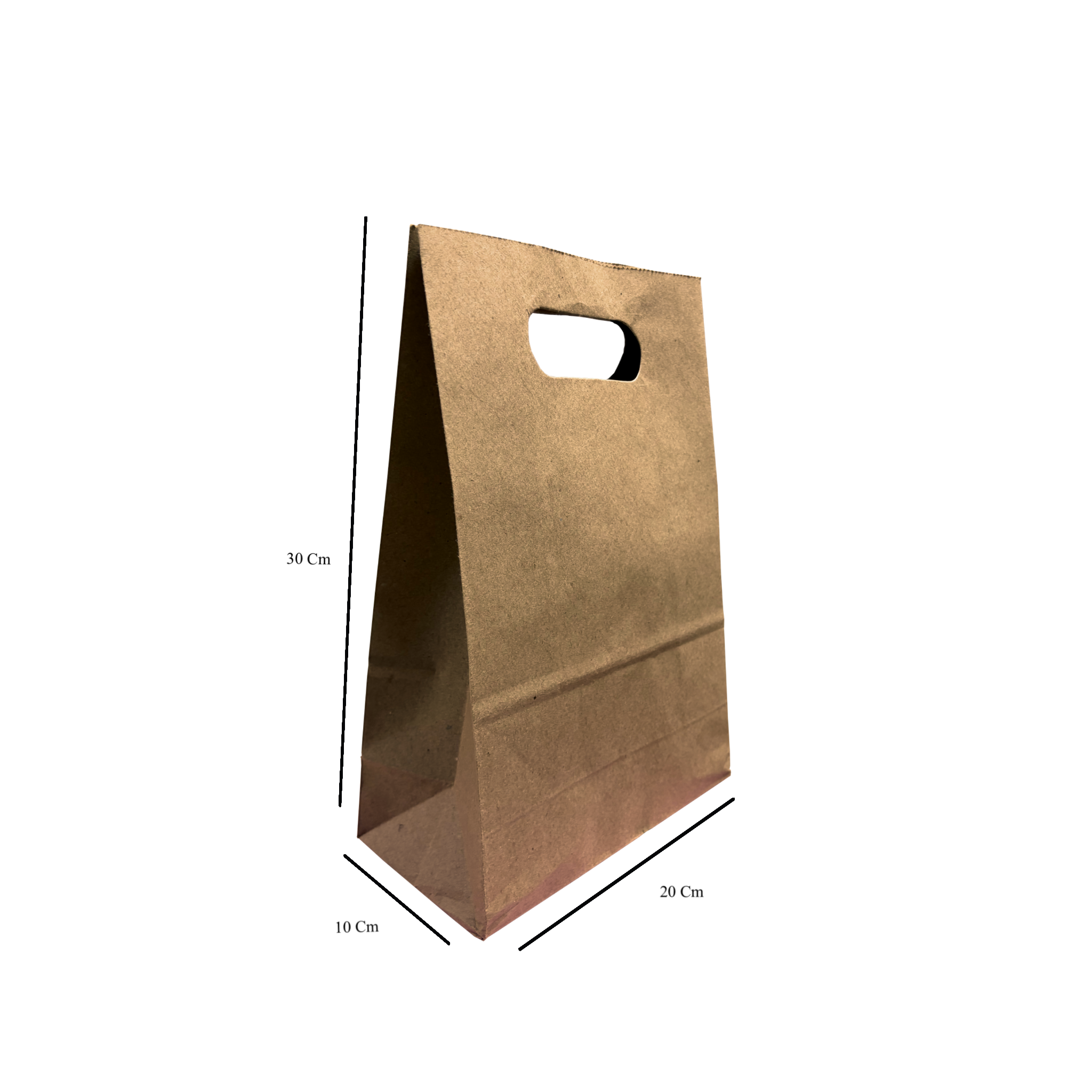 Bolsa de Papel Kraft Modelo GGK3D