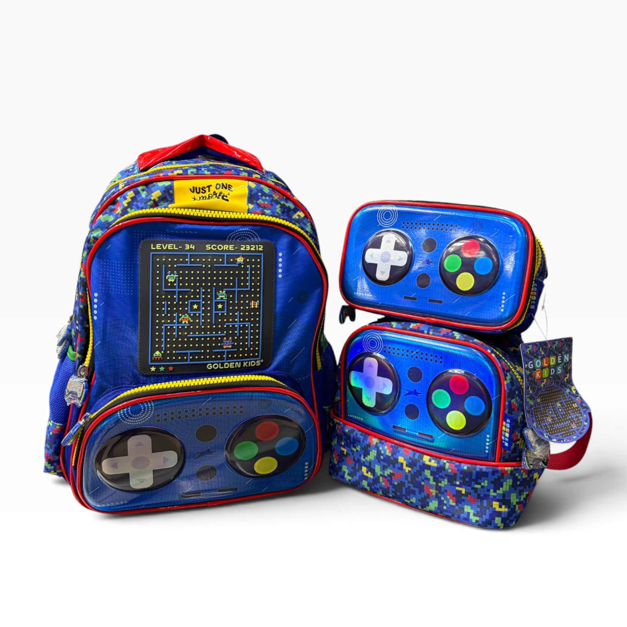 Combo Escolar Videojuegos GOLDEN STAR